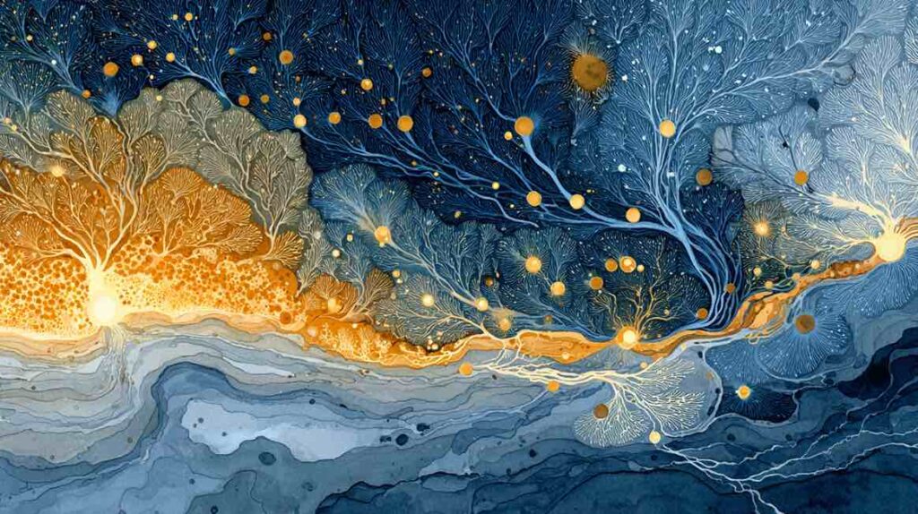 Illustration des voies neuronales automatisées à l'origine des comportements répétitifs inconscients